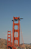 Blue Angels over San Francisco & The Golden Gate Bridge : Several "Fleet Week" appearances of the Blue Angels over San Francisco and the Golden Gate Bridge