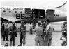 Pechner > Marine R-5D. VMR152, location unknown
Martson matting runway covering